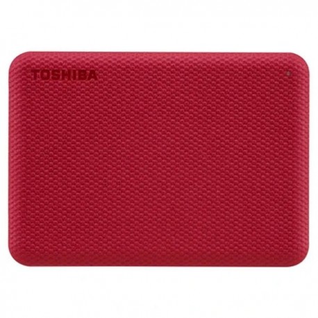 DISCO DURO EXTERNO TOSHIBA 1TB HDTCA10XR3AA ADVANCE V10 ROJO