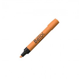 RESALTADOR BEROL NARANJA C/12 ARTICULOS ESCOLAR Y OFICINA