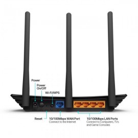 ROUTER TP-LINK TL-WR940N 450MBPS ADVANCED N 2.4GHZ 3 ANTENAS