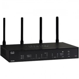 ROUTER CISCO RV340W 10/100/1000 MBPS 2.4 GHZ / 5 GHZ EXTERNO 4 NEGRO