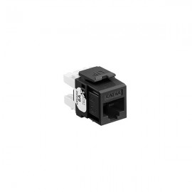 CONECTOR CLASIFICADO PARA CANAL EXTREME 10G NEGRO 6110G-RE6