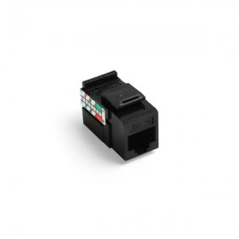 CONECTOR CLASIFICADO LEVITON/PARA CANAL GIGAMAX 5E NEGRO/5G108-RE5