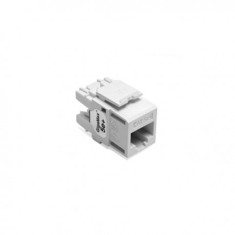 CONECTOR LEVITON QUICKPORT GIGAMAX CATEGORIA 5E 5G110-RW5