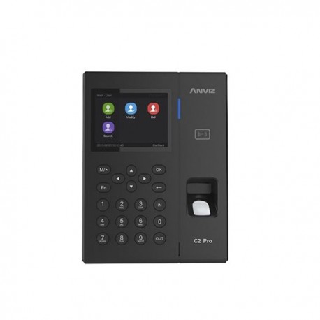 CONTROL DE ASISTENCIA ANVIZ AN-C2PRO BIOMETRICO RFID USB WIFI