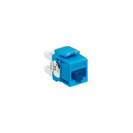 CONECTOR CLASIFICADO PARA CANAL 10G AZUL LEVITON 6110G-RL6