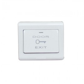 BOTON DE SALIDA ANVIZ AN-ACCK1 EXIT DOOR ALAMBRICO BLANCO