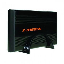 GABINETE PARA DISCO X-MEDIA XM-EN3400-BK 3.5" SATA/IDE USB 2.0 NEGRO