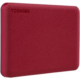 DISCO DURO EXTERNO TOSHIBA 2TB HDTCA20XR3AA ADVANCE V10 ROJO