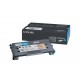 CARTUCHO TONER LEXMARK ALTA CAPACIDAD C500 CYAN C500H2CG