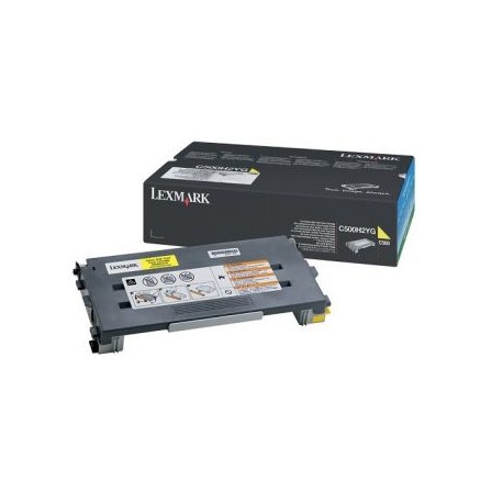 CARTUCHO TONER LEXMARK ALTA CAPACIDAD C500 AMARILLO C500H2YG