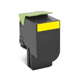 TONER LEXMARK 70C80Y0 AMARILLO PROGRAMA RETORNO