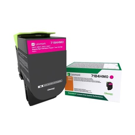 TONER LEXMARK MAGENTA EXTRA ALTO RENDIMIENTO CS417/CX417 71B4HM0