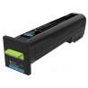 TONER LEXMARK ALTO RENDIMIENTO CYAN CS820 72K4XC0