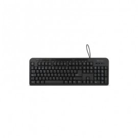 TECLADO VORAGO KB-204 MULTIMEDIA USB NEGRO