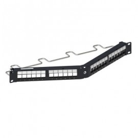 PATCH PANEL ANGULADO COMMSCOPE MODULAR 760237042 24P - SL 1UR, UTP