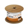 BOBINA DE CABLE UTP CAT6A 305M 4 PAR TRENZADO COLOR GRIS PCGUCC6ALZGR