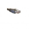 CABLE PATCH NEXXT RJ45 MOLDEADO CAT 5E 2.1M TRENZADO GRIS AB360NXT12