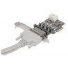 TARJETA MANHATTAN SERIAL PCI EXPRESS DE 4 PUERTOS DB9 MACHO 153584