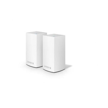 ROUTER LINKSYS MESH VELOP 2 PIEZAS DUALBAND BLANCO WHW0102