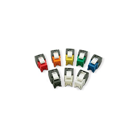 CONECTOR RJ45 CAT6A CON CUBRE POLVO AUTOPONCHABLE NEGRO 3M VOCK6AUNBK8