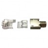 PLUG COMMSCOPE RJ45 CAT. 6 (100 PIEZAS) 6-2111979-3