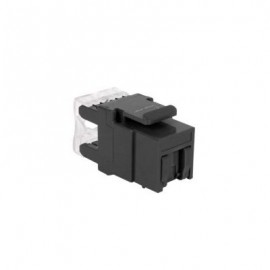 JACK RJ45 CONDUNET COLOR NEGRO CATEGORIA 6 CON CUBREPOLVO 8699126DRJ