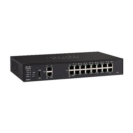 ROUTER CISCO GIGABIT ETHERNET CON FIREWALL RV345 16X RJ-45 3G/4G