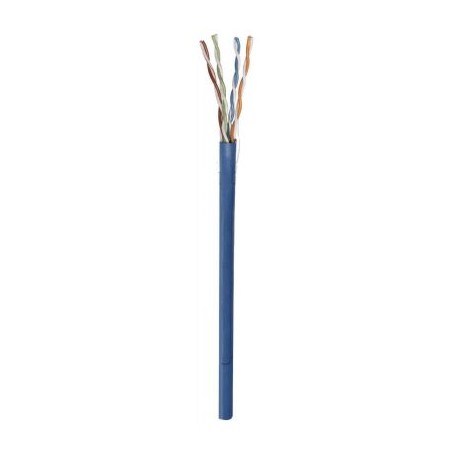 BOBINA CABLE DE RED INTELLINET CAT 6 UTP 305M SOLIDA AZUL 705059