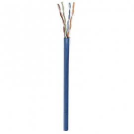 BOBINA CABLE DE RED INTELLINET CAT 6 UTP 305M SOLIDA AZUL 705059