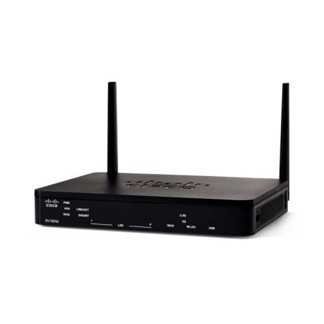 ROUTER INALAMBRICO CISCO RV160W 10/100/1000 MBPS EXTERNO 2 NEGRO