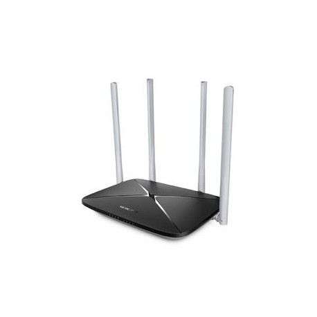 ROUTER INALAMBRICO MERCUSYS/AC1200/4 ANTENAS/DUALBAND/AC12