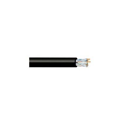 BOBINA CABLE CONDUMEX CAT5E OUTDOOR NEGRO 305M 664464