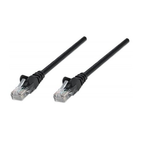 CABLE PATCH INTELLINET 0.5 MTS (1.5F) CAT 5E UTP NEGRO 318143