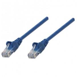 CABLE PATCH INTELLINET 1.0 MTS (3.0F) CAT 5E UTO AZUL 318938