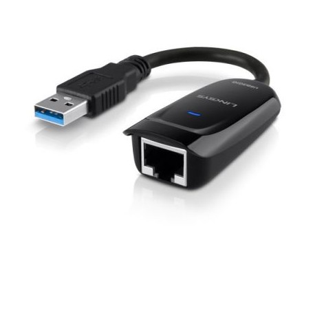 ADAPTADOR ETHERNET LINKSYS GIGABIT/MAC AIR/ULTRABOOK/USB 3.0 USB3GIG