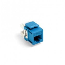 JACK MODULAR QUICKPORT LEVITON AZUL CAT 6 (61110-RL6)