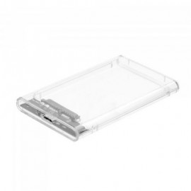 ENCLOSURE DISCO DURO GETTTECH 2.5" TRANSPARENTE GCE-U325-01