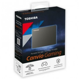 DISCO DURO EXTERNO TOSHIBA 2TB HDTX120XK3AA USB 3.0 CANVIO GAMING NEG